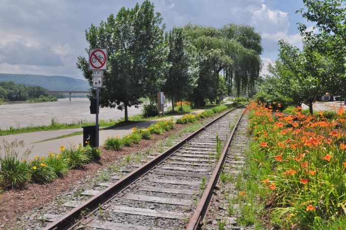 The Susquehanna in the town of Towanda